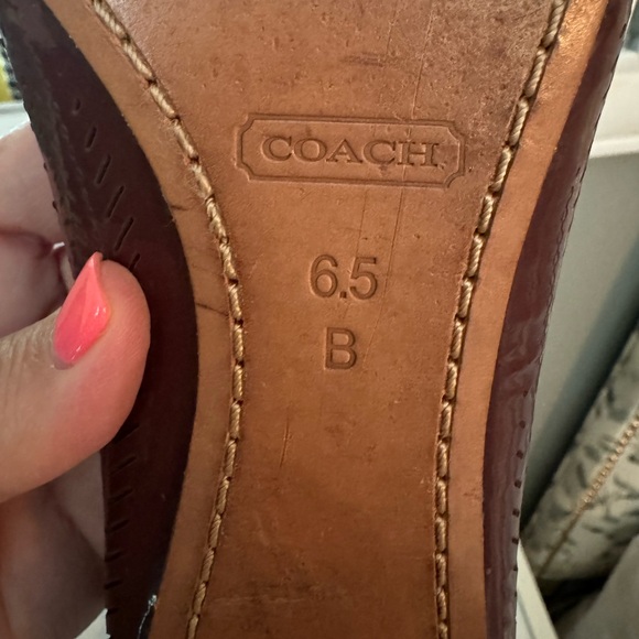 Coach flats loafer size 6.5 - Picture 7 of 7